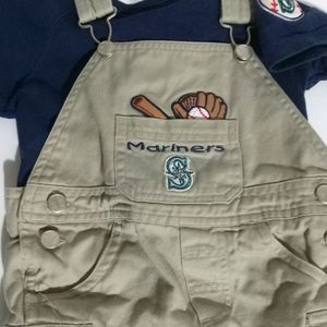 Seattle Mariners baby outfit size 6-9 months